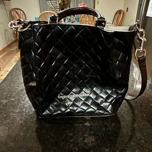 Dooney & Bourke Black Quilted Tote